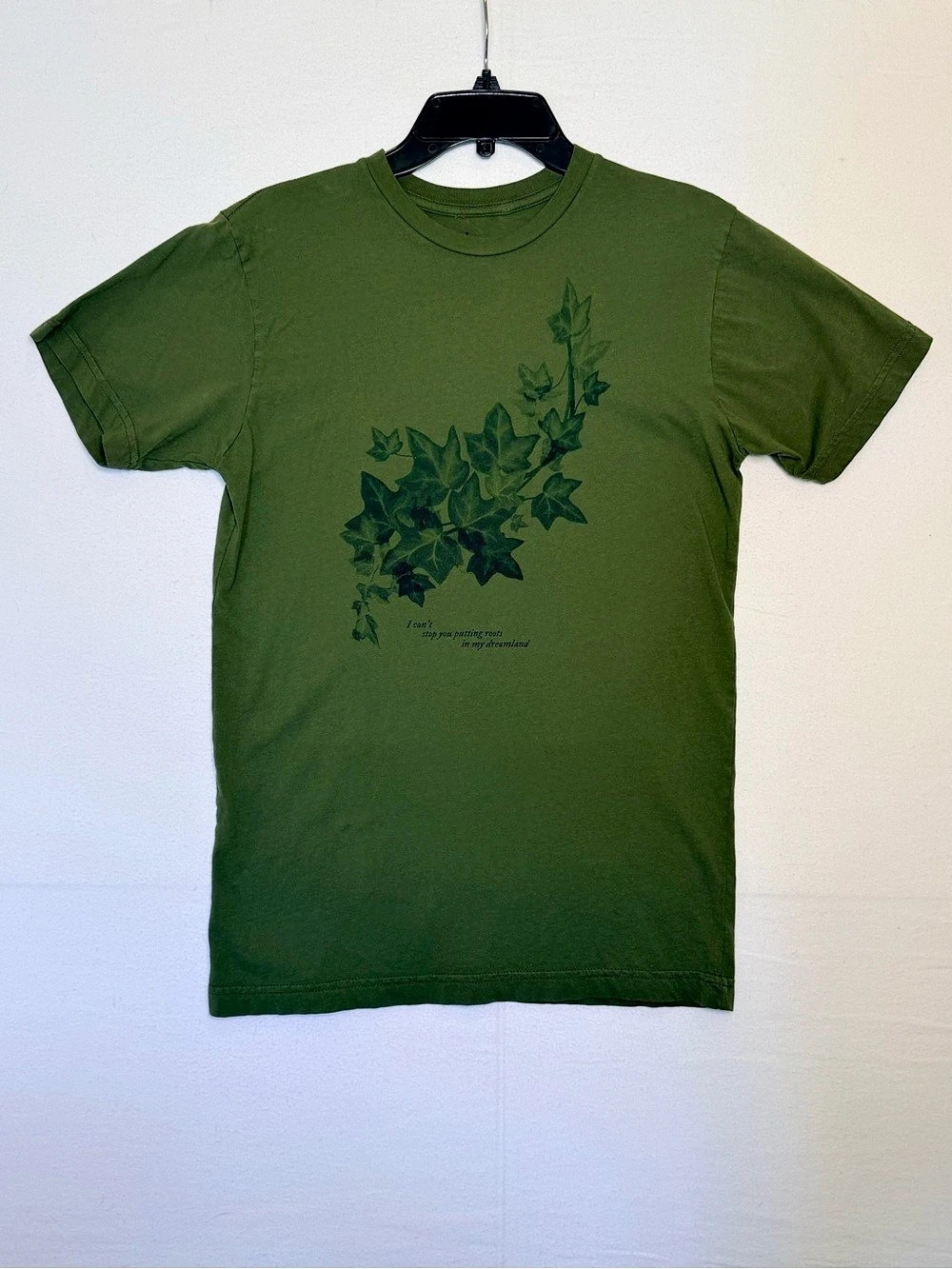 Taylor Swift Evermore Merch Roots in My Dreamland T-Shirt in Green Small